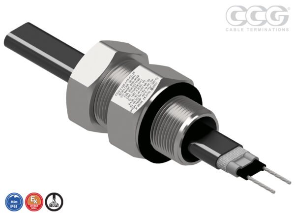 CCG A2F-HTF-FC Compression Gland with Conduit Connections