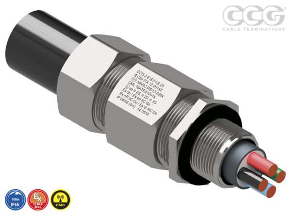 CCG E1EX Lead Seal Cable Gland