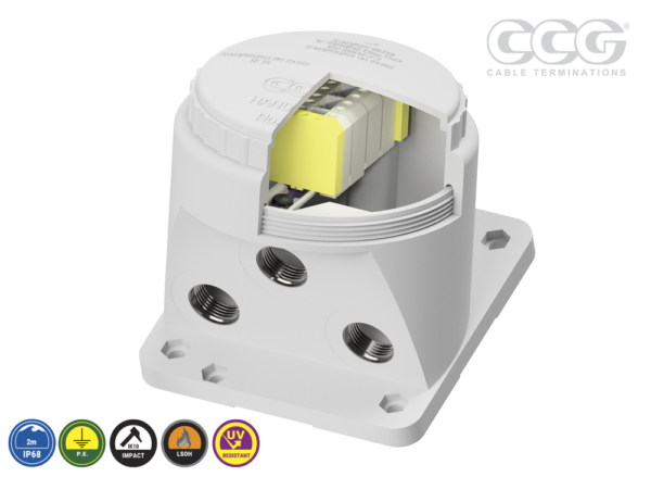 Bottom Entry Angle Junction Box