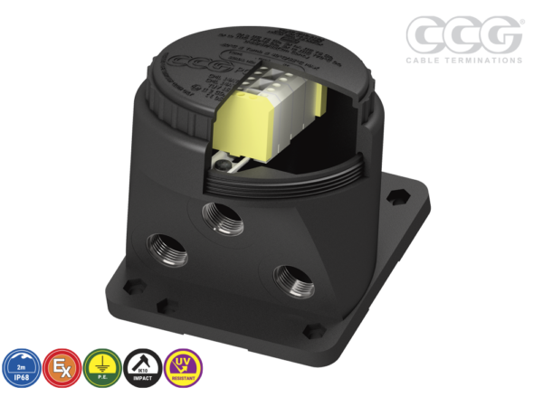 Bottom Entry Angle Junction Box